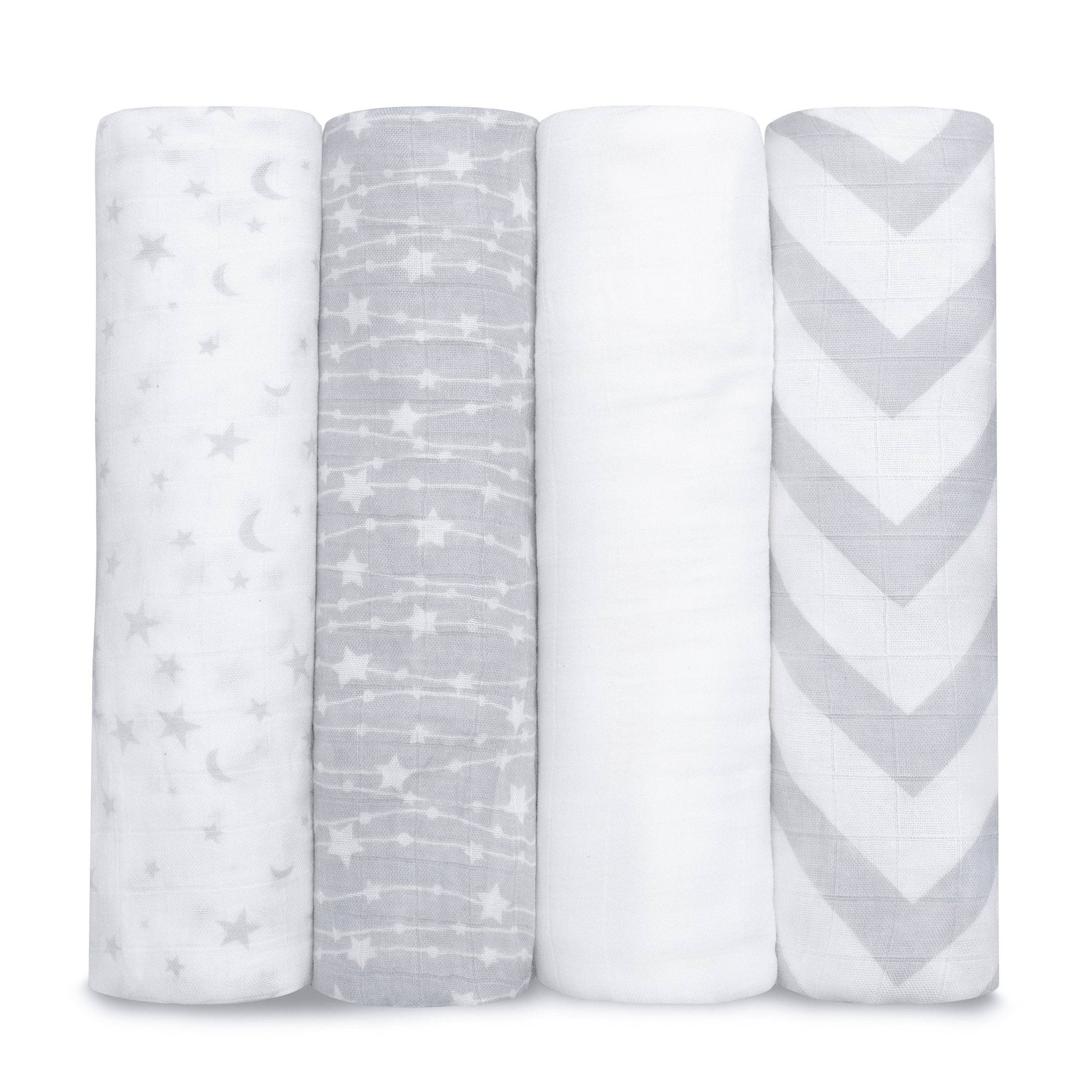 Grey Swaddle Blankets