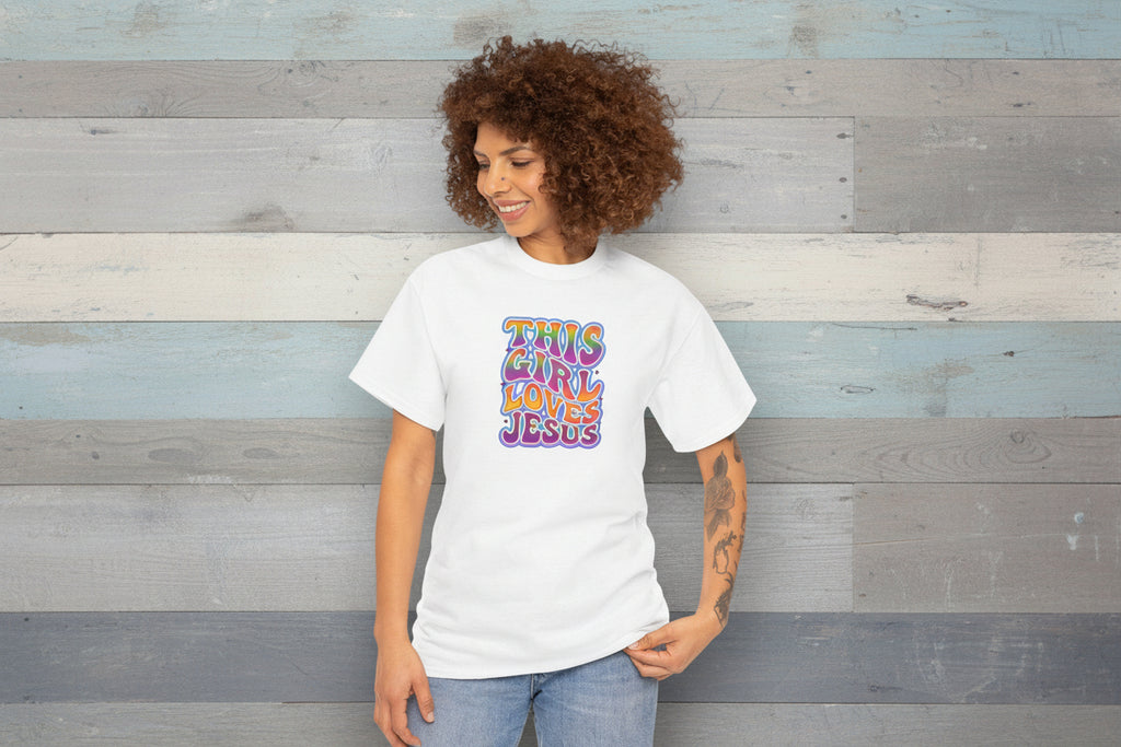 Trippy 'This Girl Loves Jesus' T-Shirt