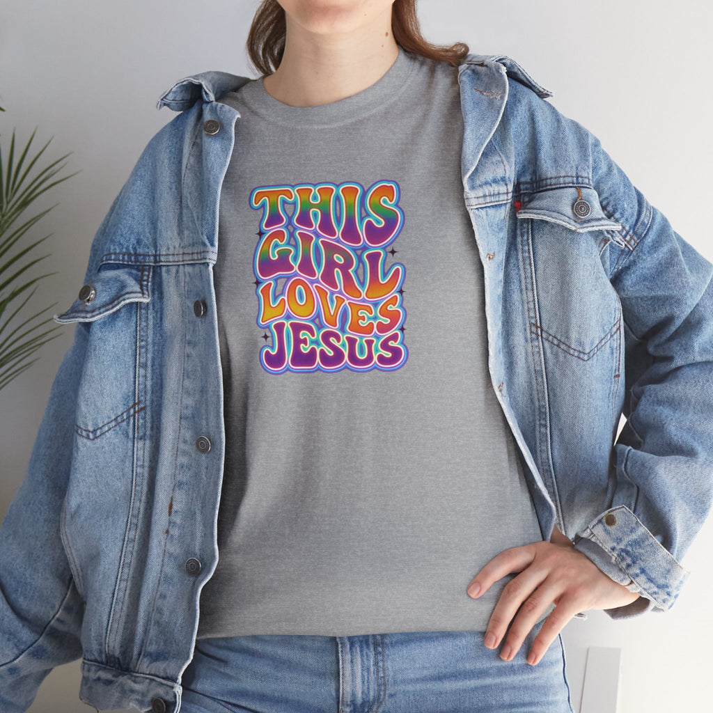 Trippy 'This Girl Loves Jesus' T-Shirt