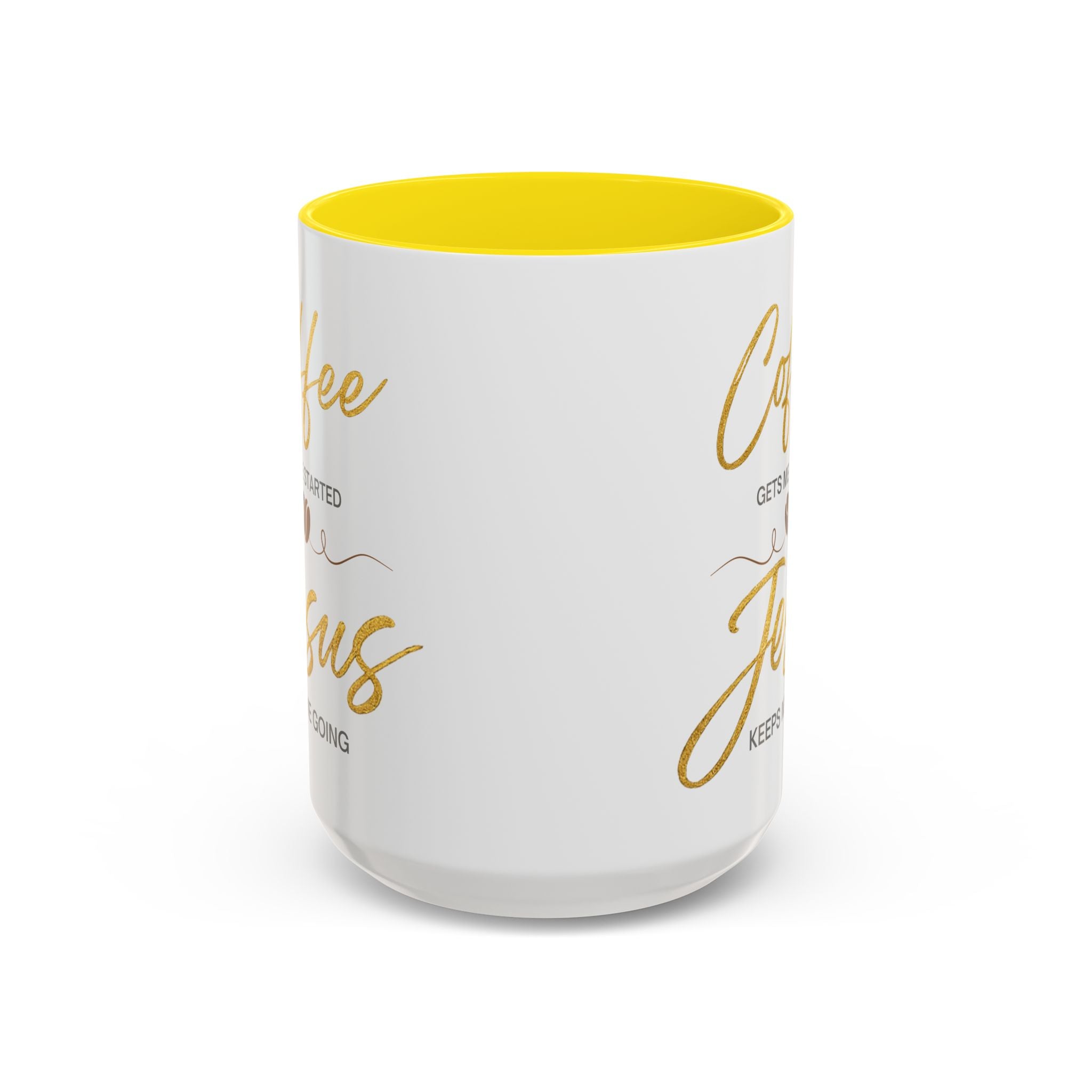 Jesus Keeps Me Going Mug