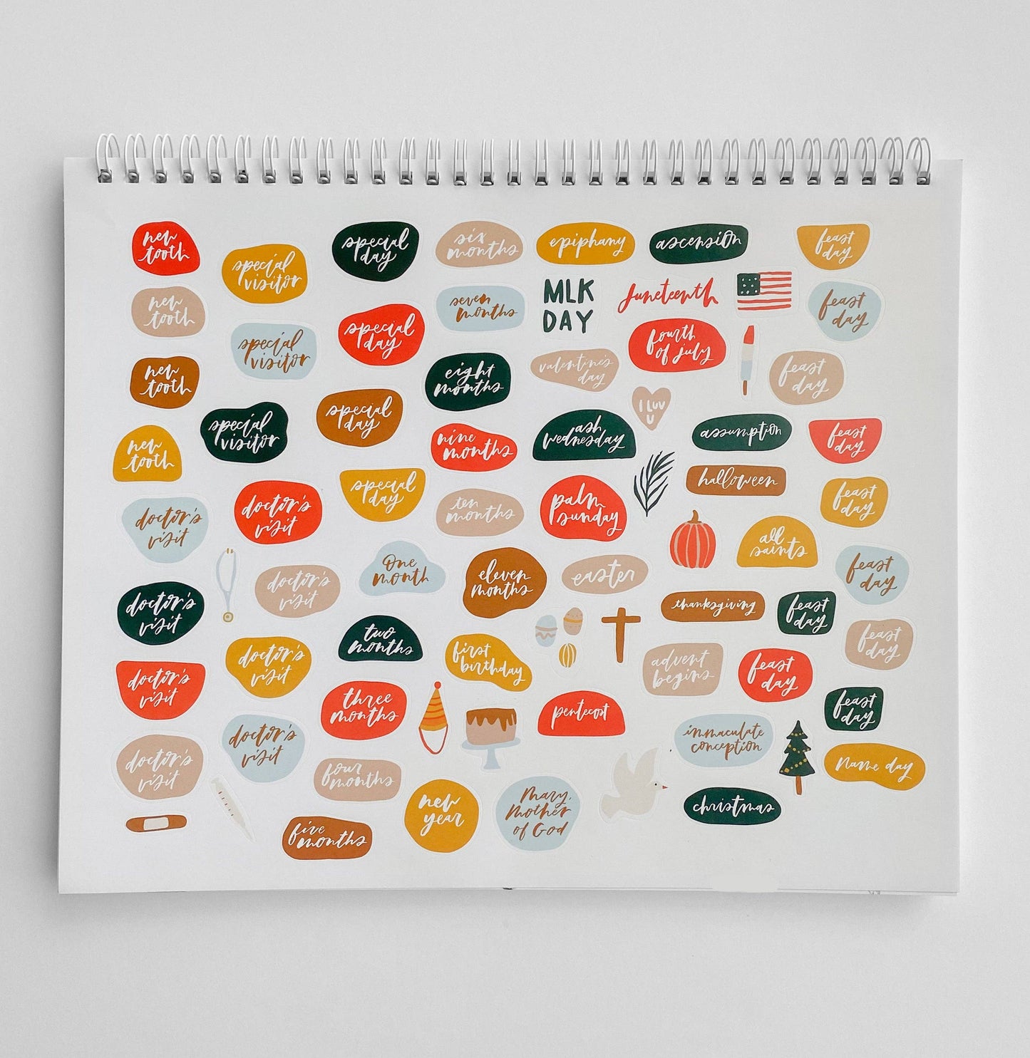 Baby Milestone Calendar | Gift | Keepsake Decor