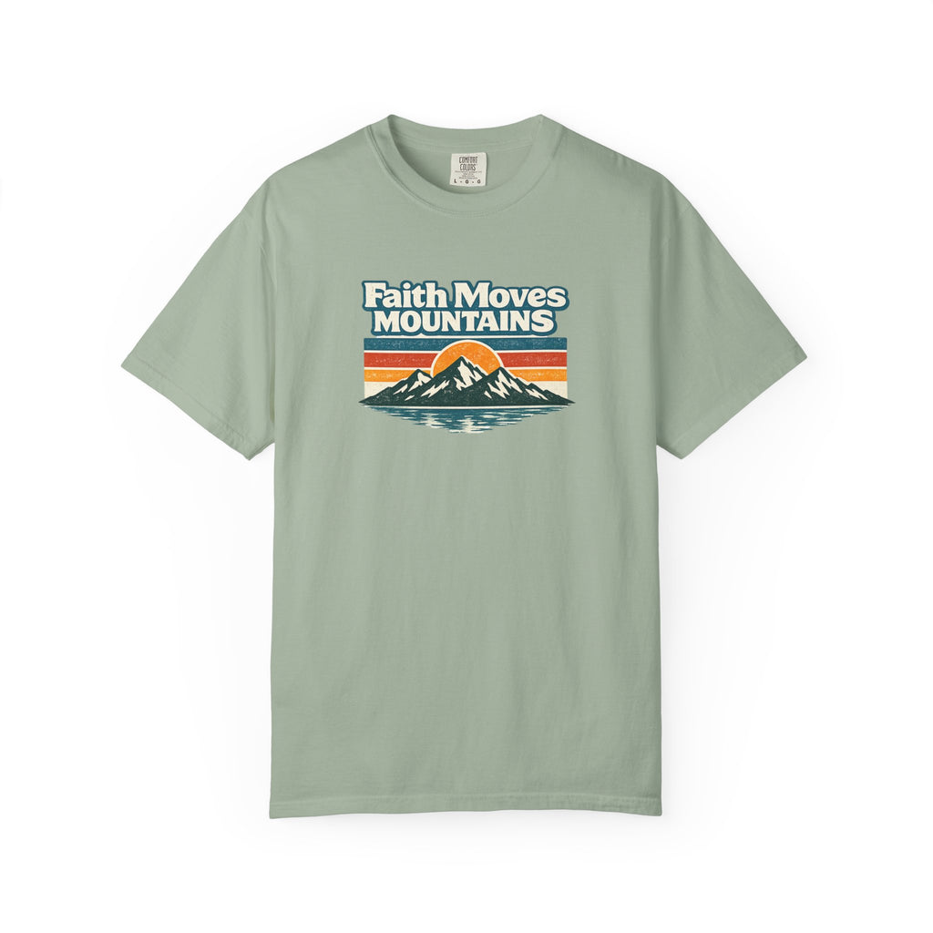 Faith Moves Mountains Vintage T-Shirt