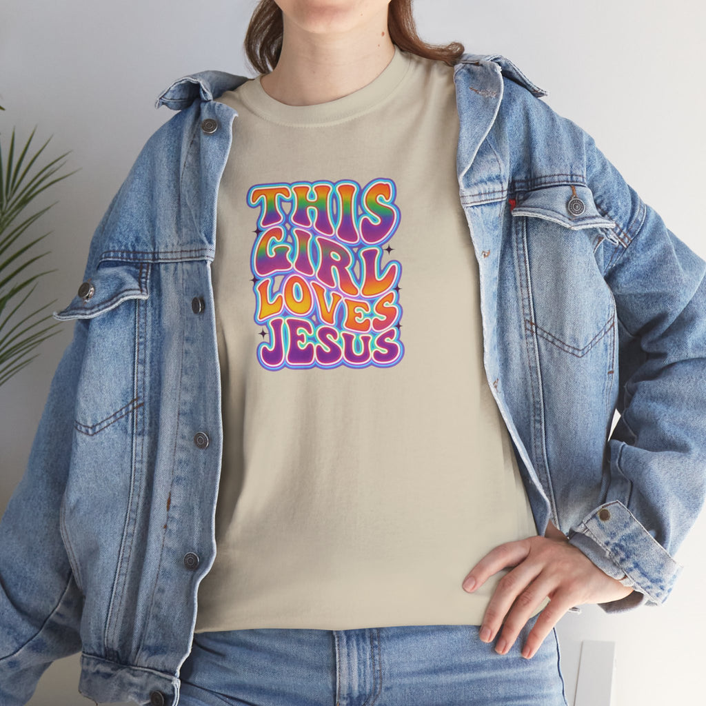 Trippy 'This Girl Loves Jesus' T-Shirt
