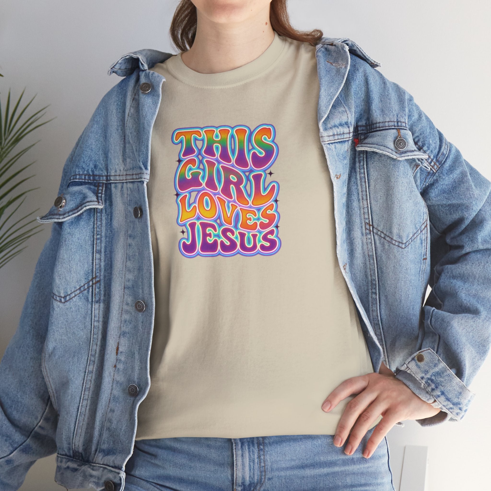 Trippy 'This Girl Loves Jesus' T-Shirt