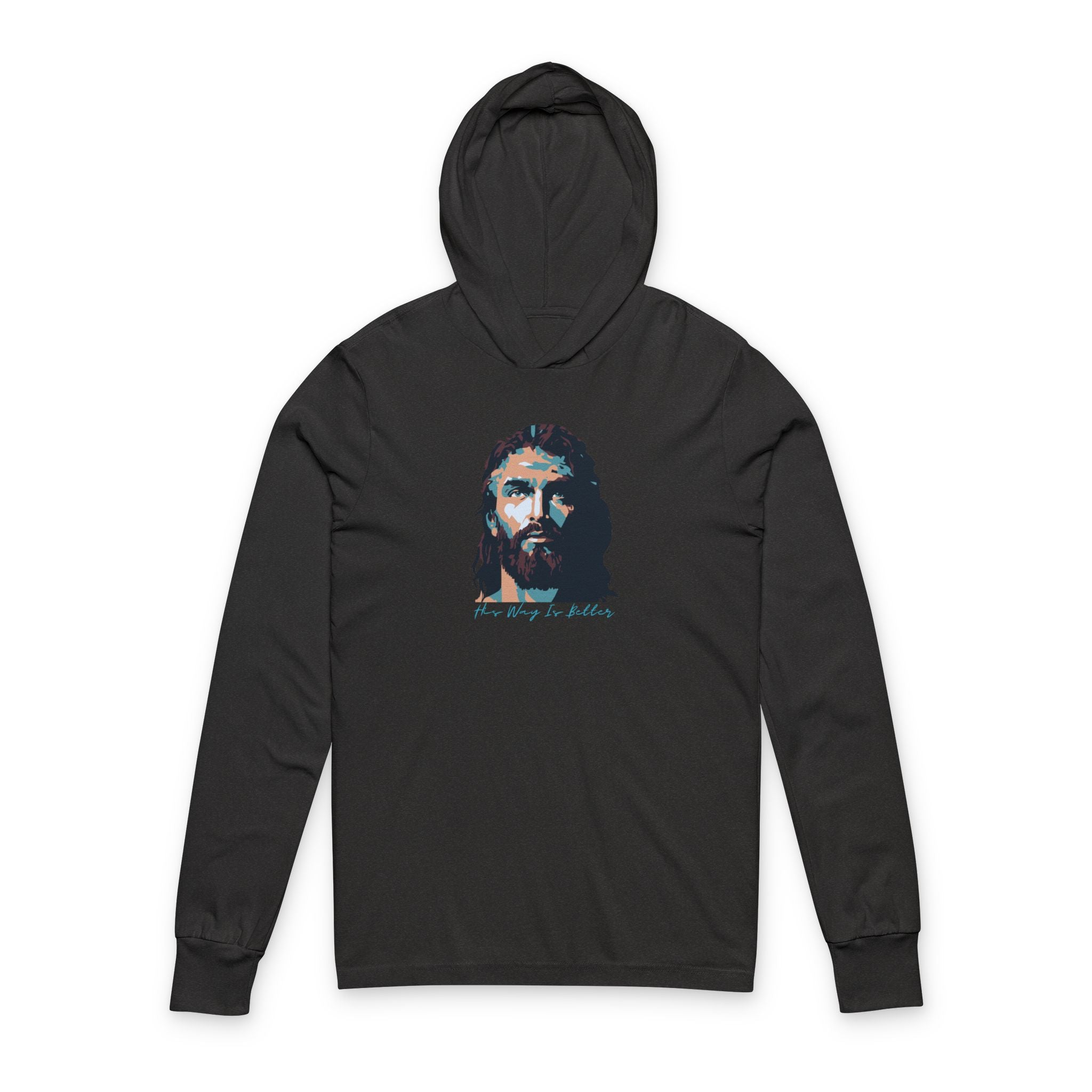 His Way Is Better - Big Jesus Graphic Hoodie