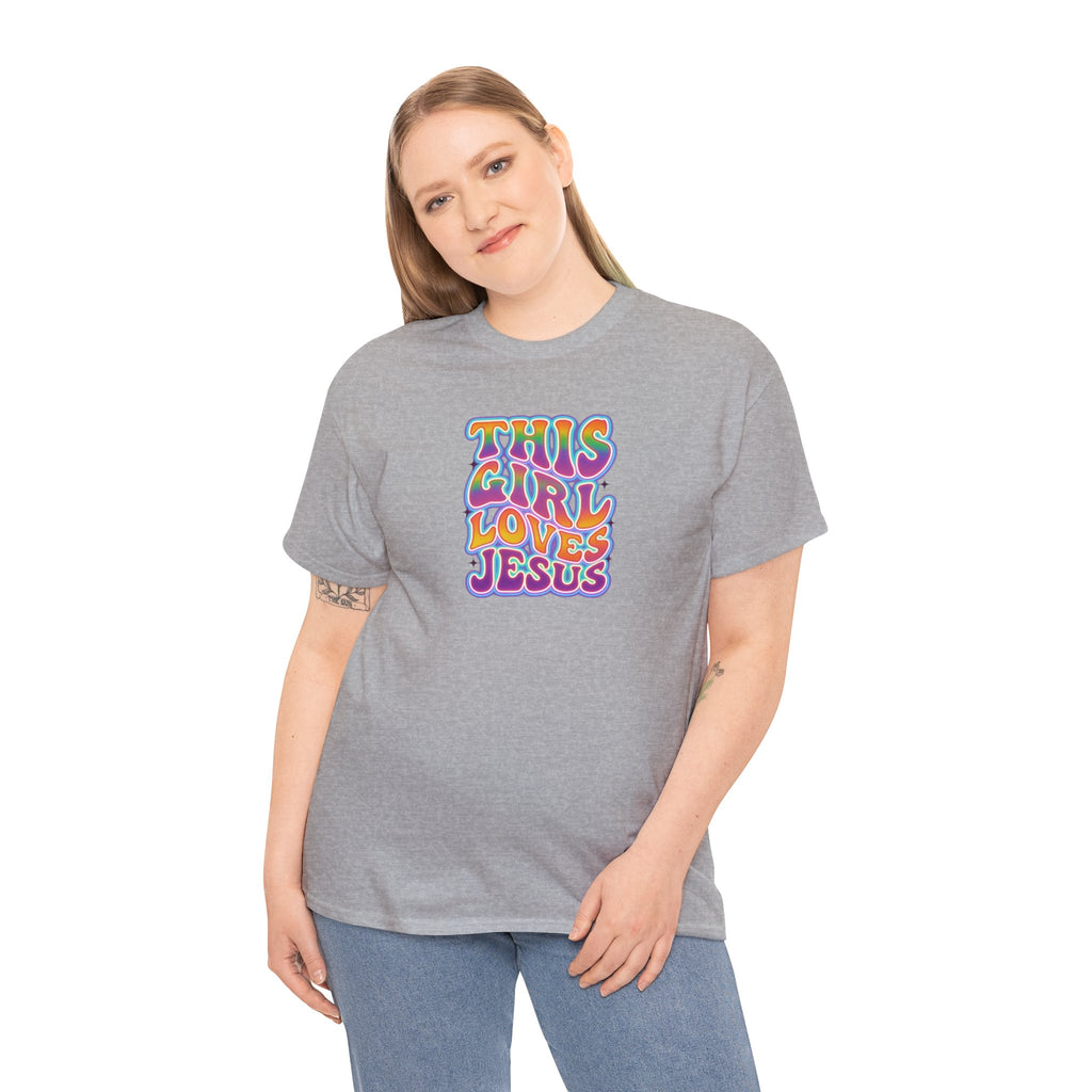Trippy 'This Girl Loves Jesus' T-Shirt