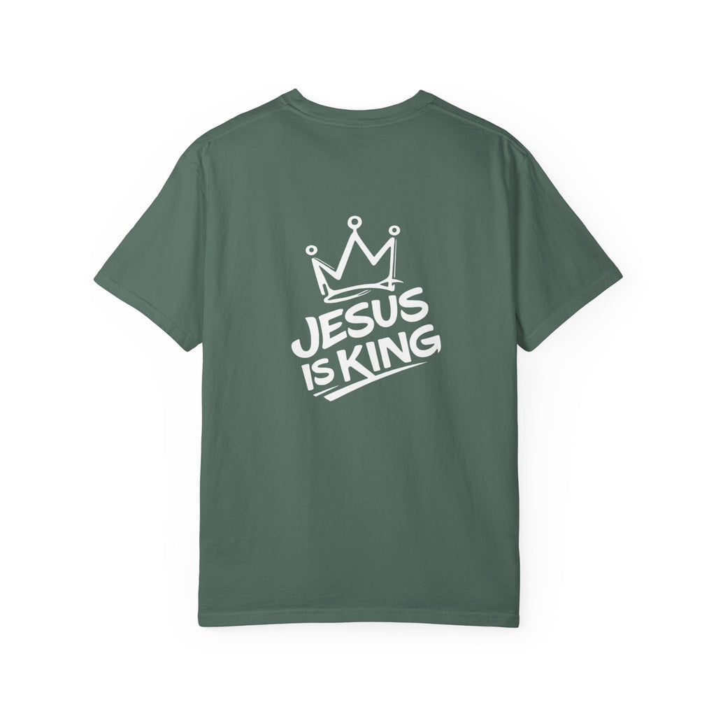 "Jesus IS King" Back Print Tee