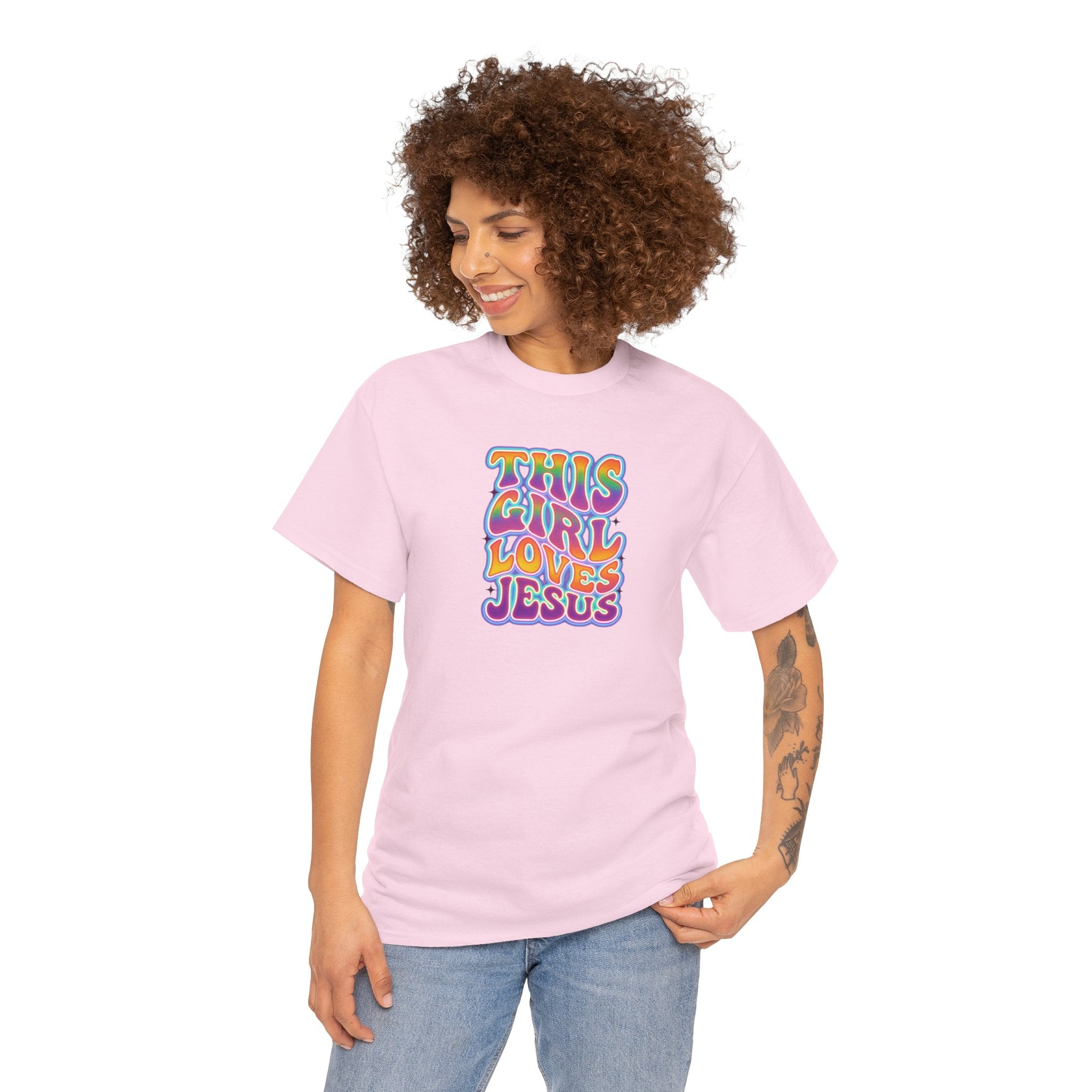 Trippy 'This Girl Loves Jesus' T-Shirt