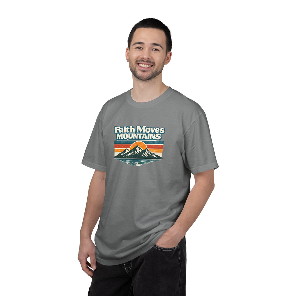 Faith Moves Mountains Vintage T-Shirt