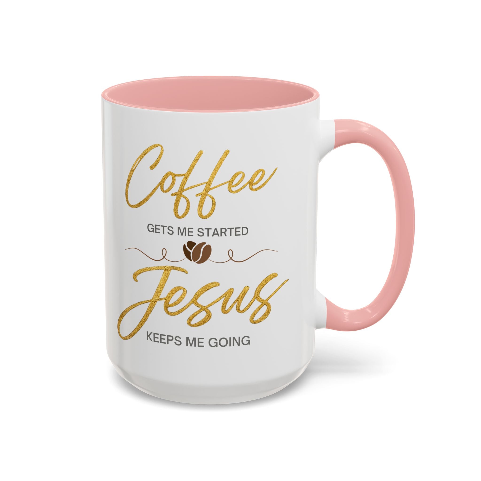 Jesus Keeps Me Going Mug