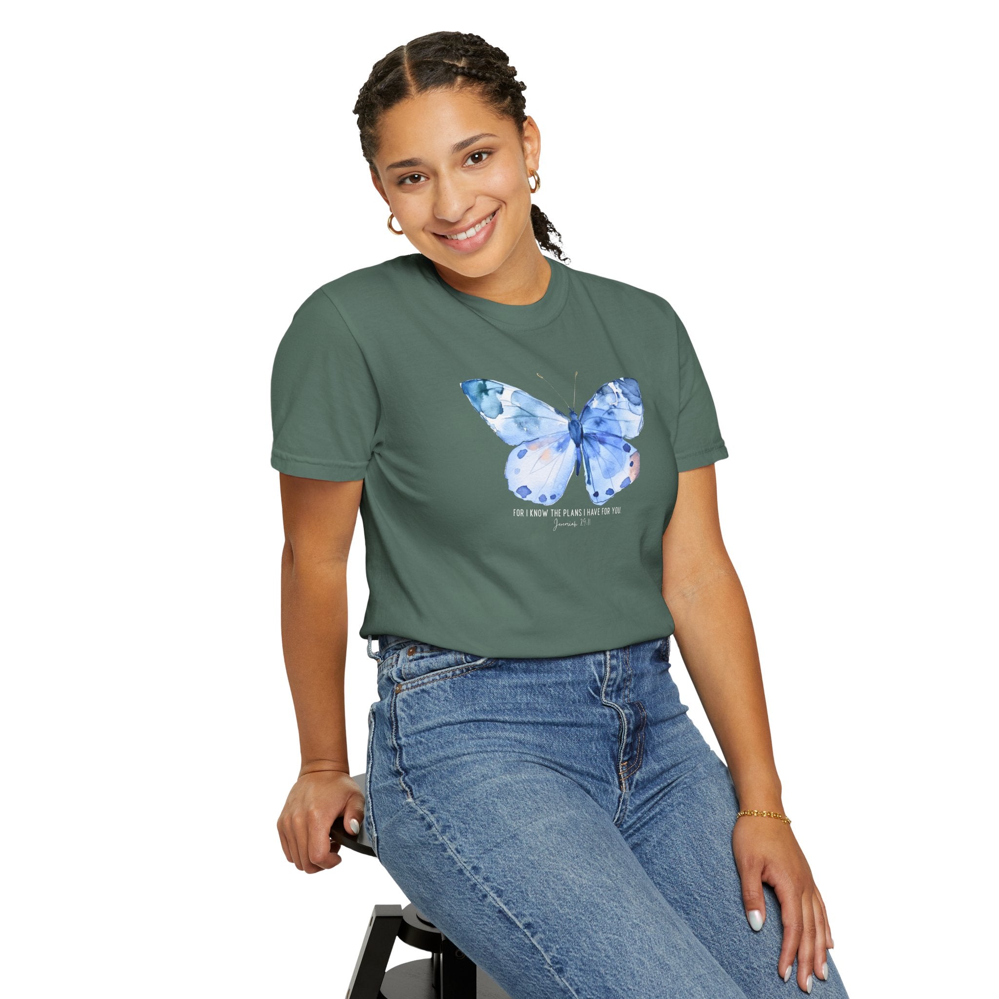 Jer. 29:11 - Butterfly Graphic T-Shirt