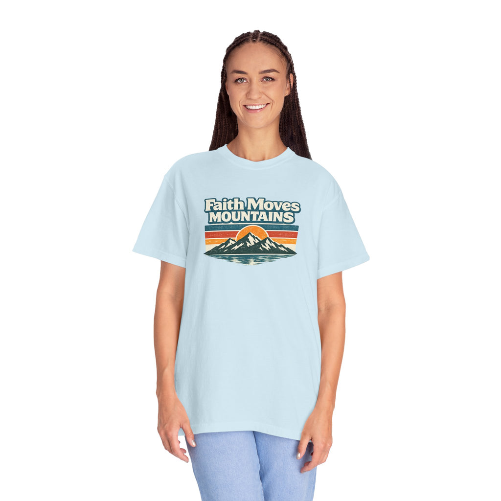 Faith Moves Mountains Vintage T-Shirt
