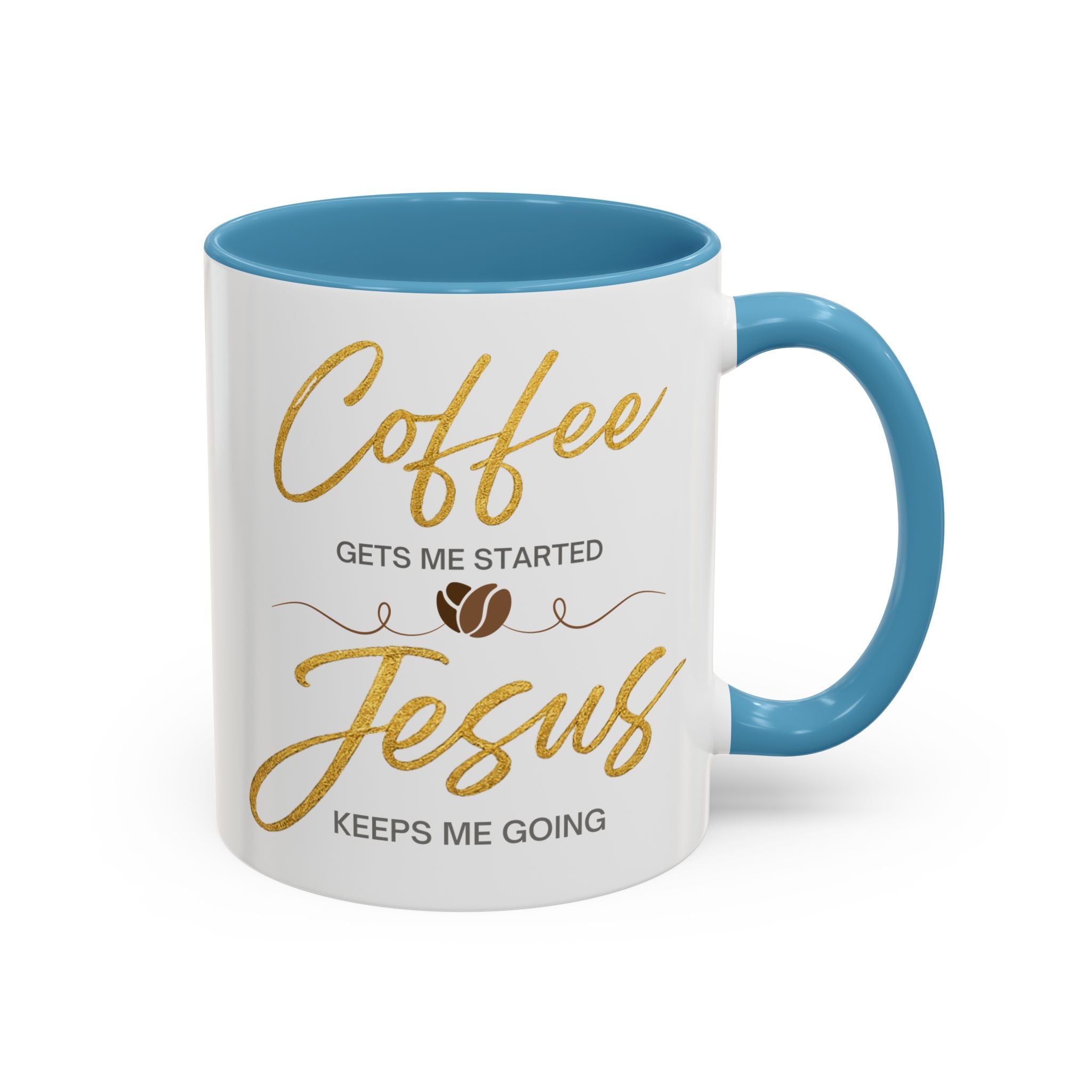 Jesus Keeps Me Going Mug
