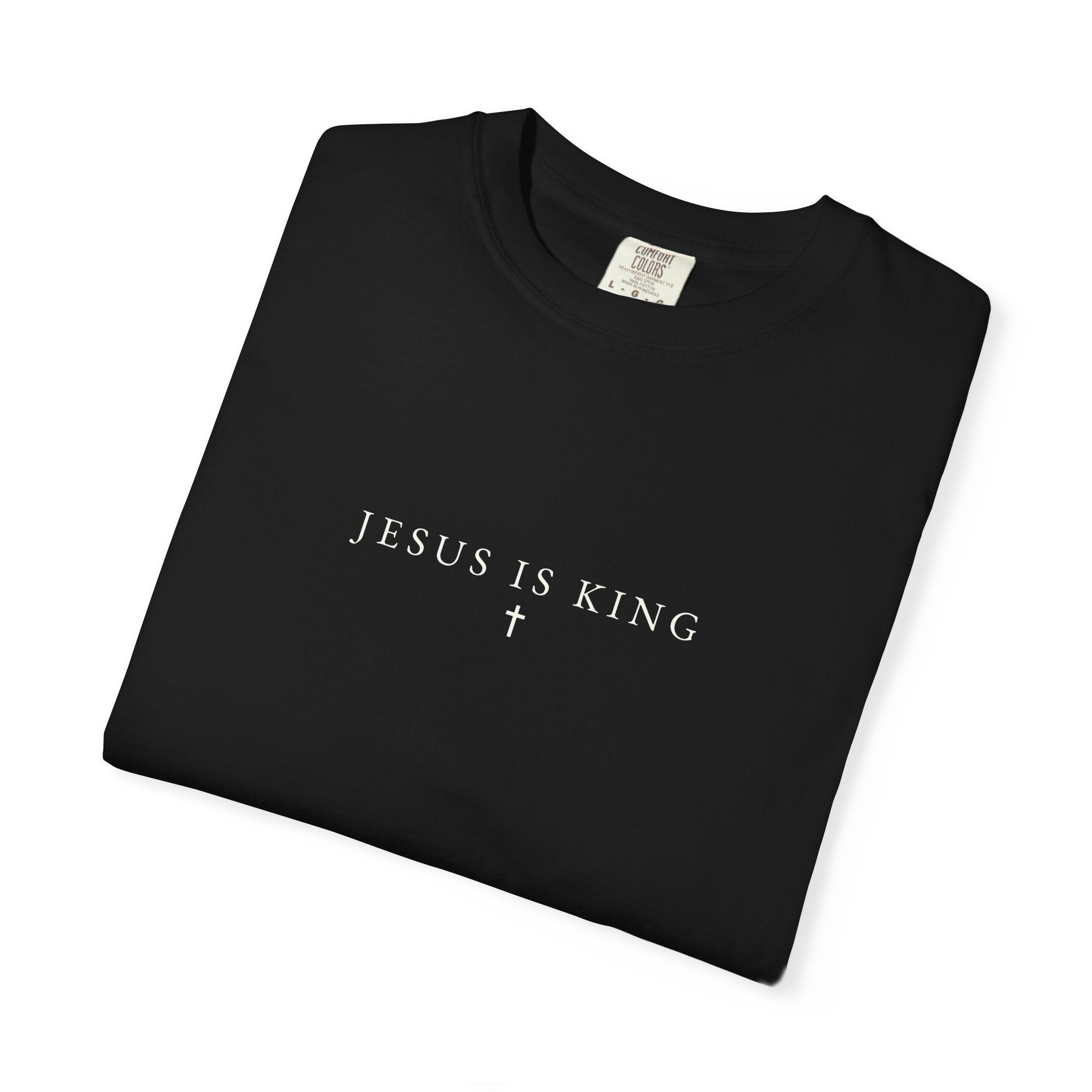 Jesus Is King Cross Graphic Tee