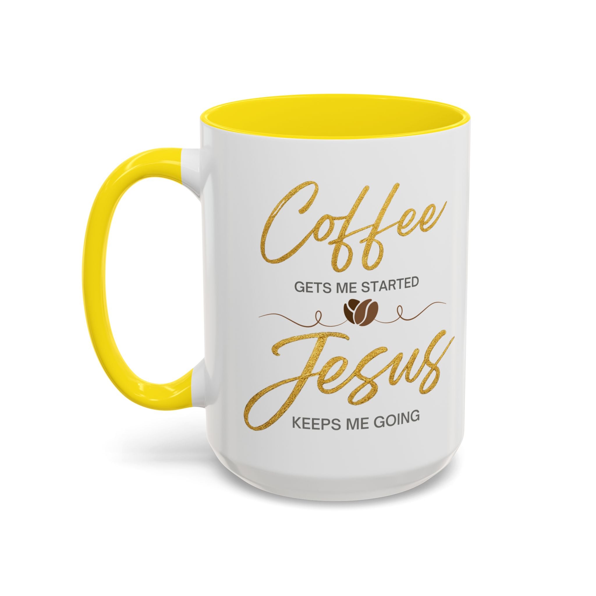 Jesus Keeps Me Going Mug