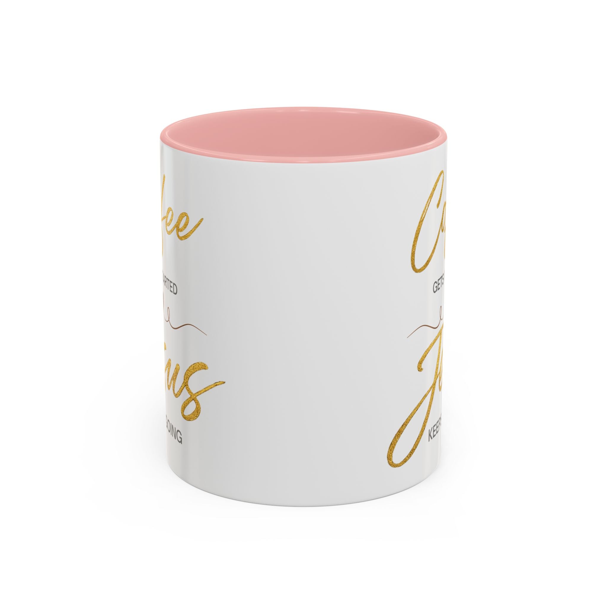 Jesus Keeps Me Going Mug