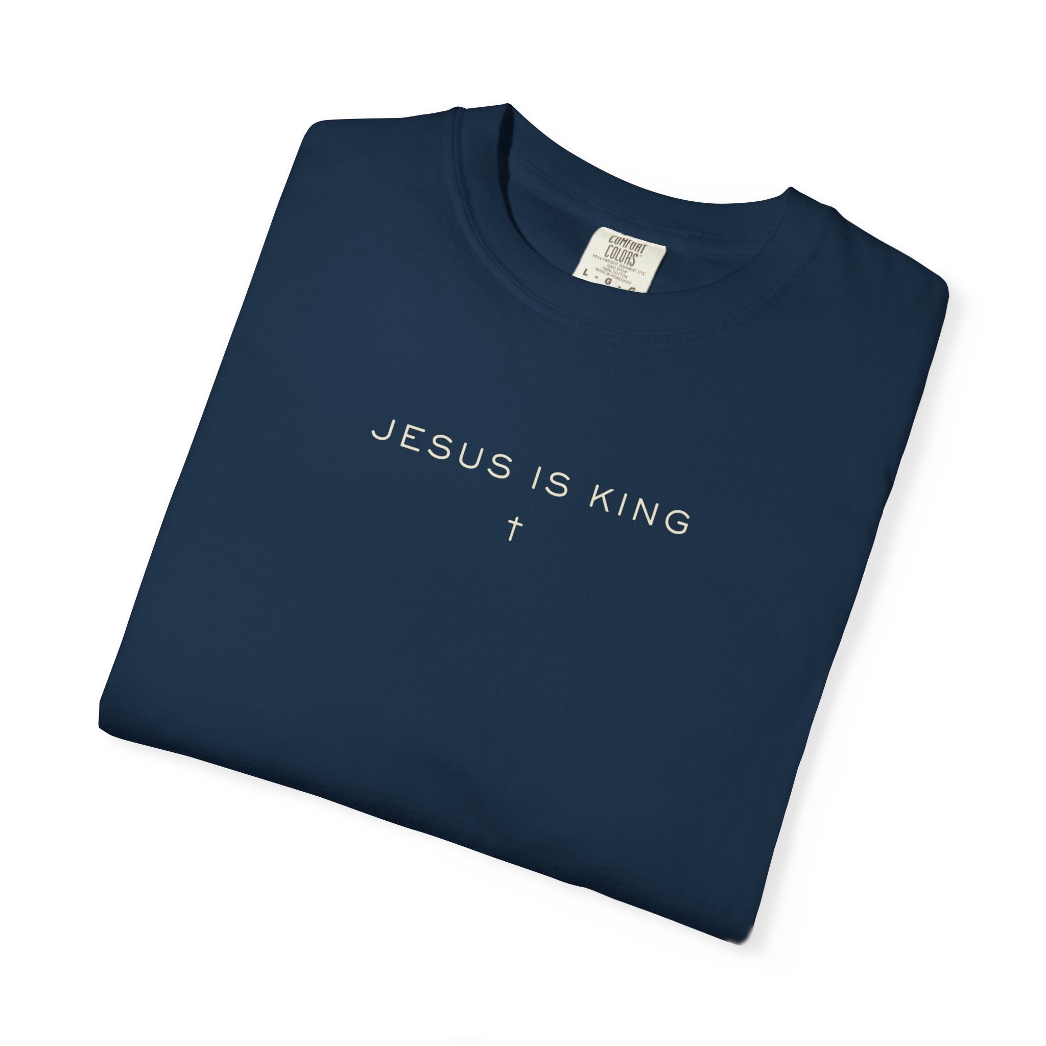 Jesus is King + Cross Graphic Tee