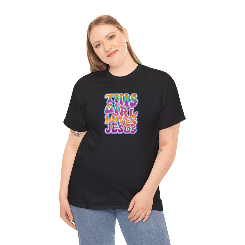 Trippy 'This Girl Loves Jesus' T-Shirt
