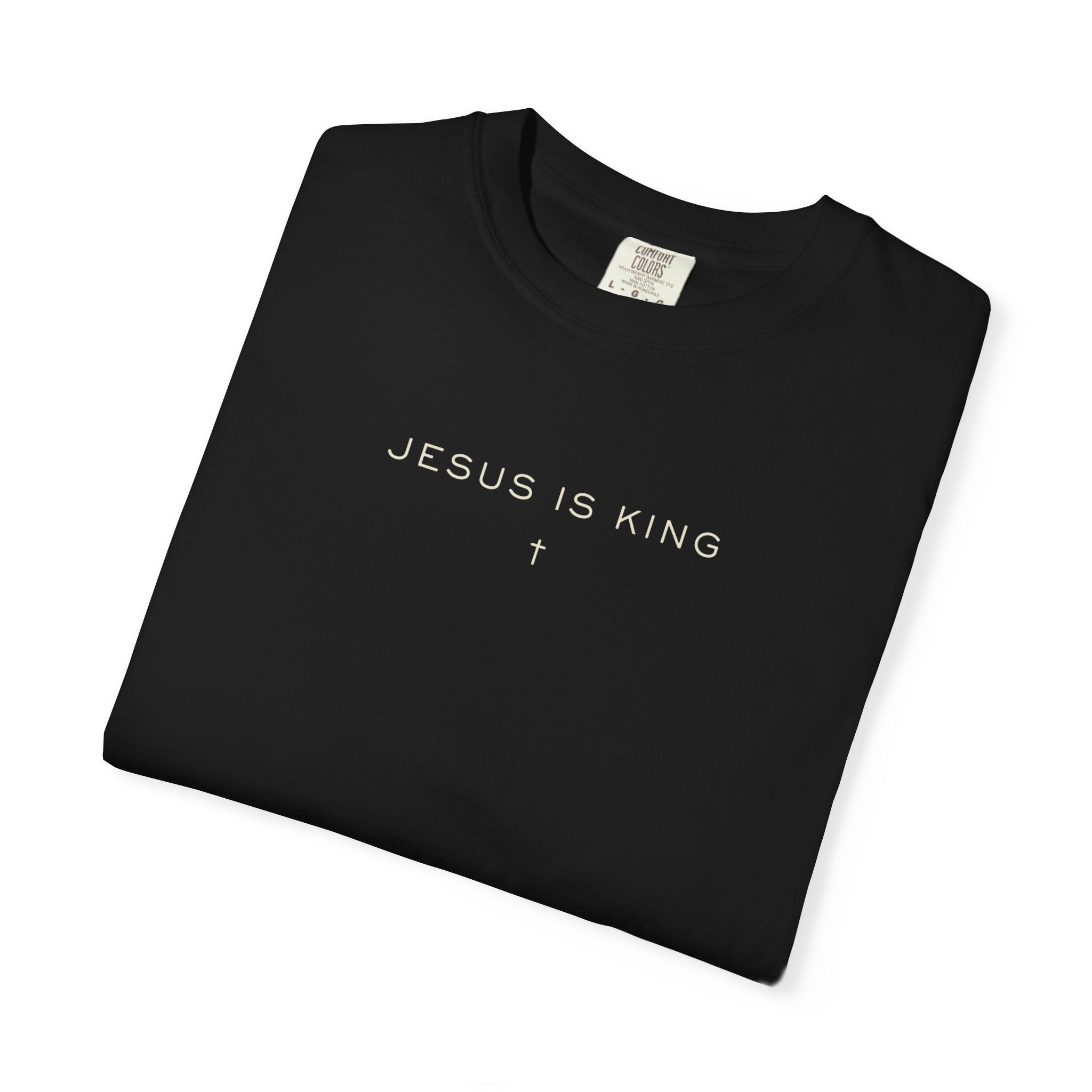 Jesus is King + Cross Graphic Tee