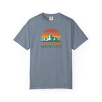 Faith Moves Mountains T-Shirt — Retro Mountain Graphic Christian Tee