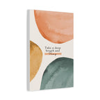 Take a Deep Breath and Pray Canvas Wall Art