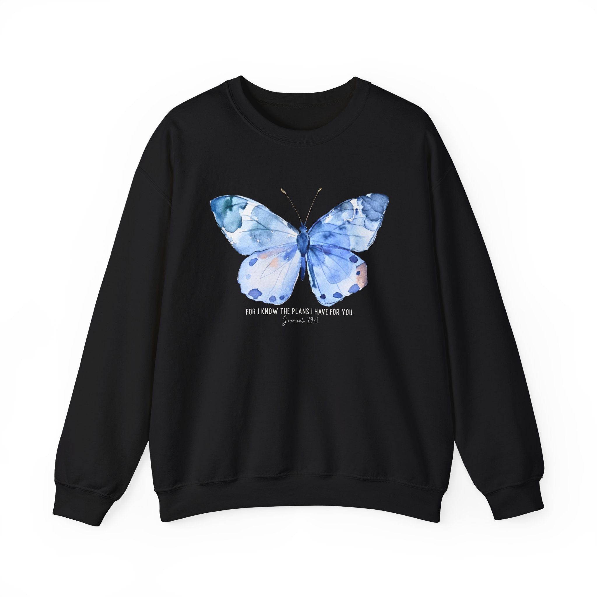 "I Know the Plans I Have for You" Butterfly Sweatshirt