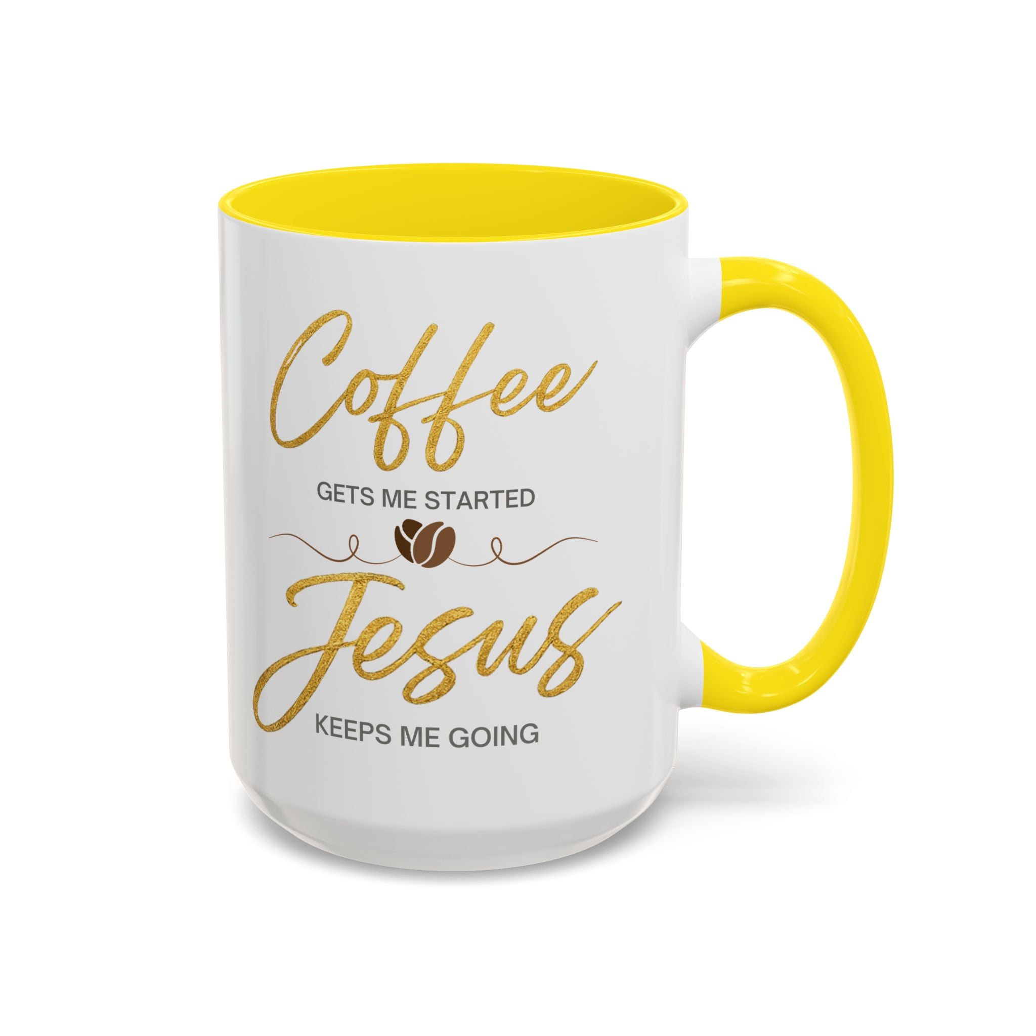 Jesus Keeps Me Going Mug
