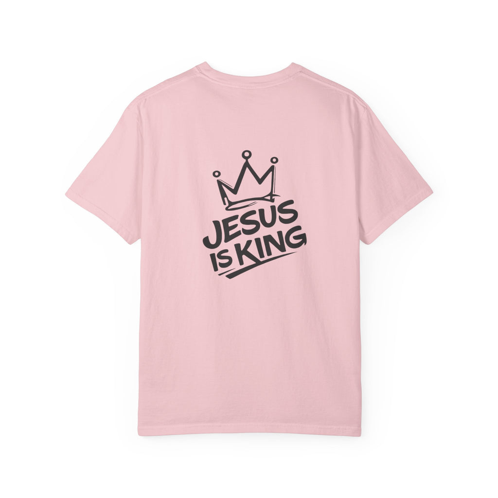 "Jesus IS King" Back Print Tee
