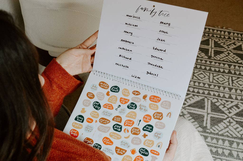 Baby Milestone Calendar | Gift | Keepsake Decor