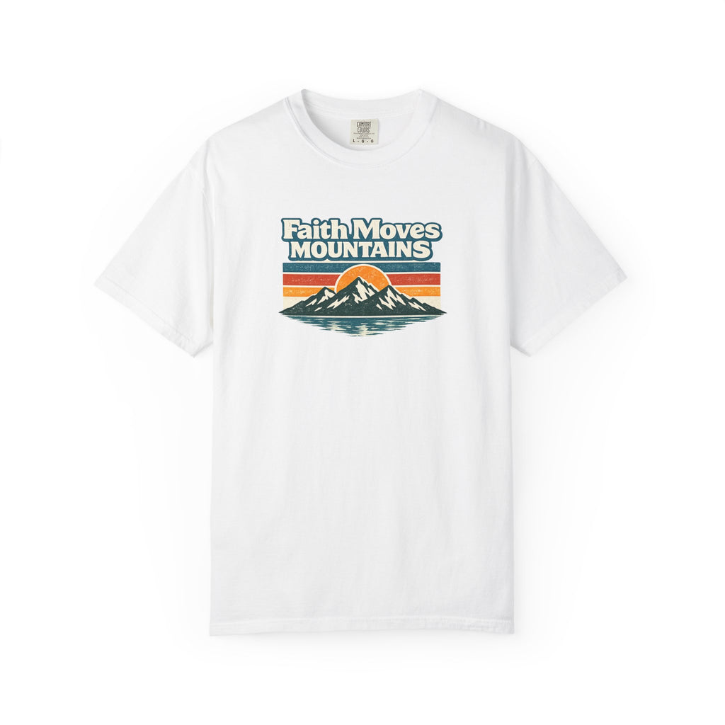 Faith Moves Mountains Vintage T-Shirt