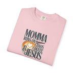 Momma Runs on Coffee Chaos & Jesus 2.0 T-Shirt