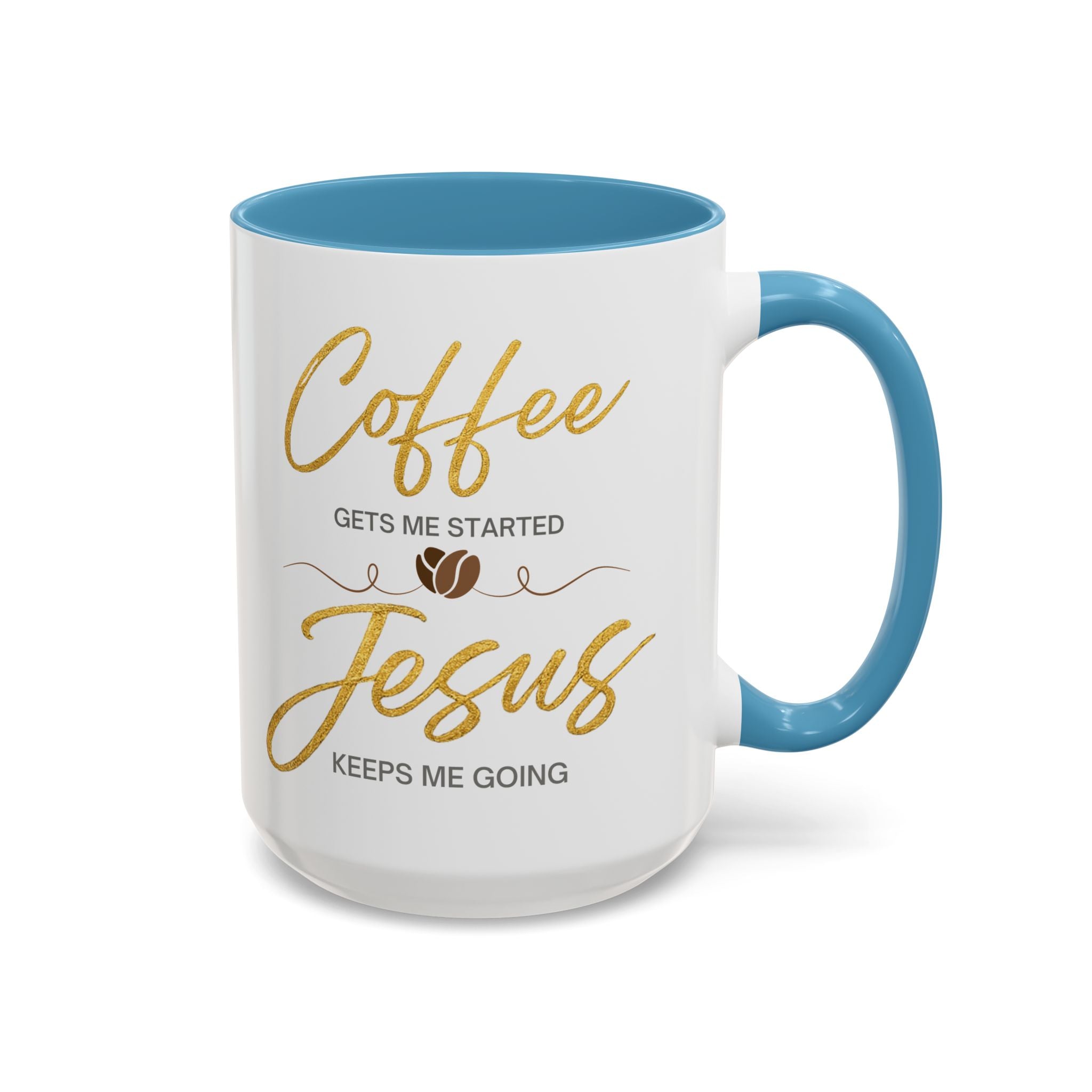 Jesus Keeps Me Going Mug