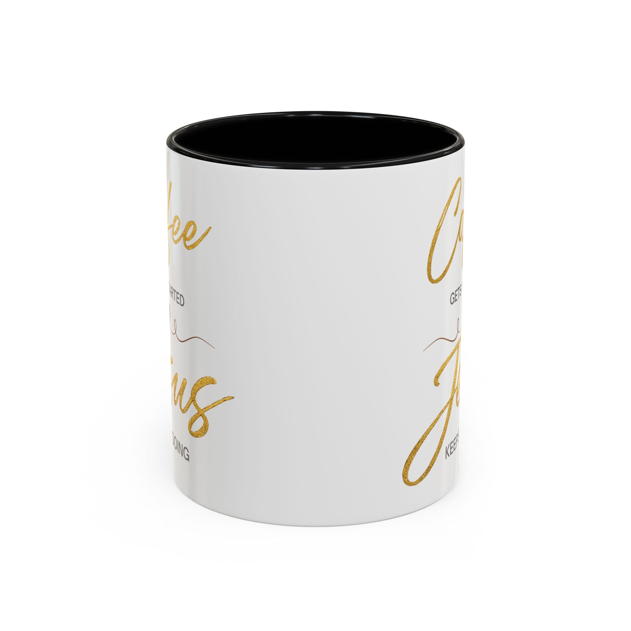 Jesus Keeps Me Going Mug