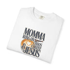 Momma Runs on Coffee Chaos & Jesus 2.0 T-Shirt