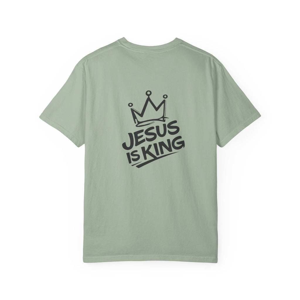 "Jesus IS King" Back Print Tee