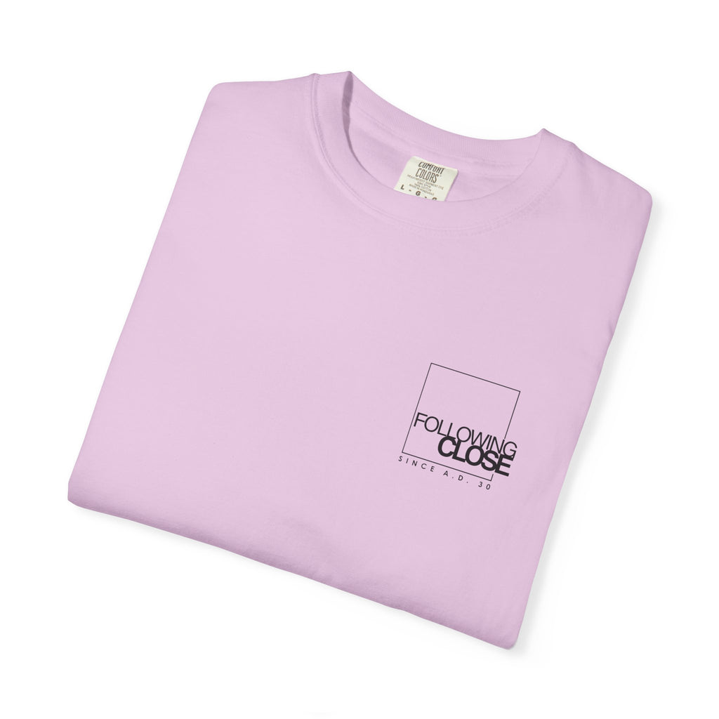 'Come Follow Me' Back Print T-Shirt