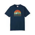 Faith Moves Mountains T-Shirt — Retro Mountain Graphic Christian Tee
