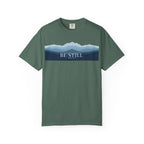 Be Still T-Shirt — Psalm 46:10 Peaceful Mt. Tee