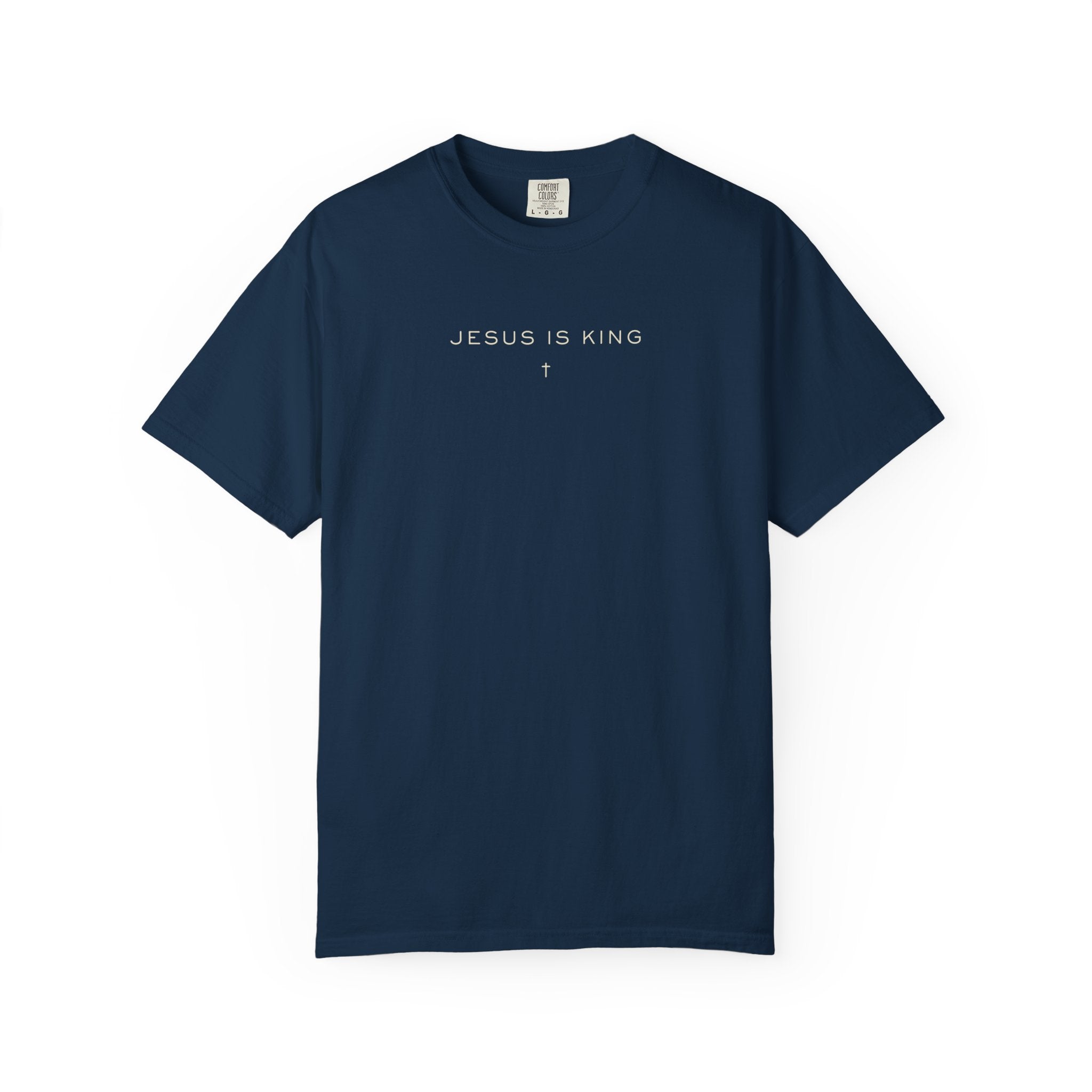 Jesus is King + Cross Graphic Tee