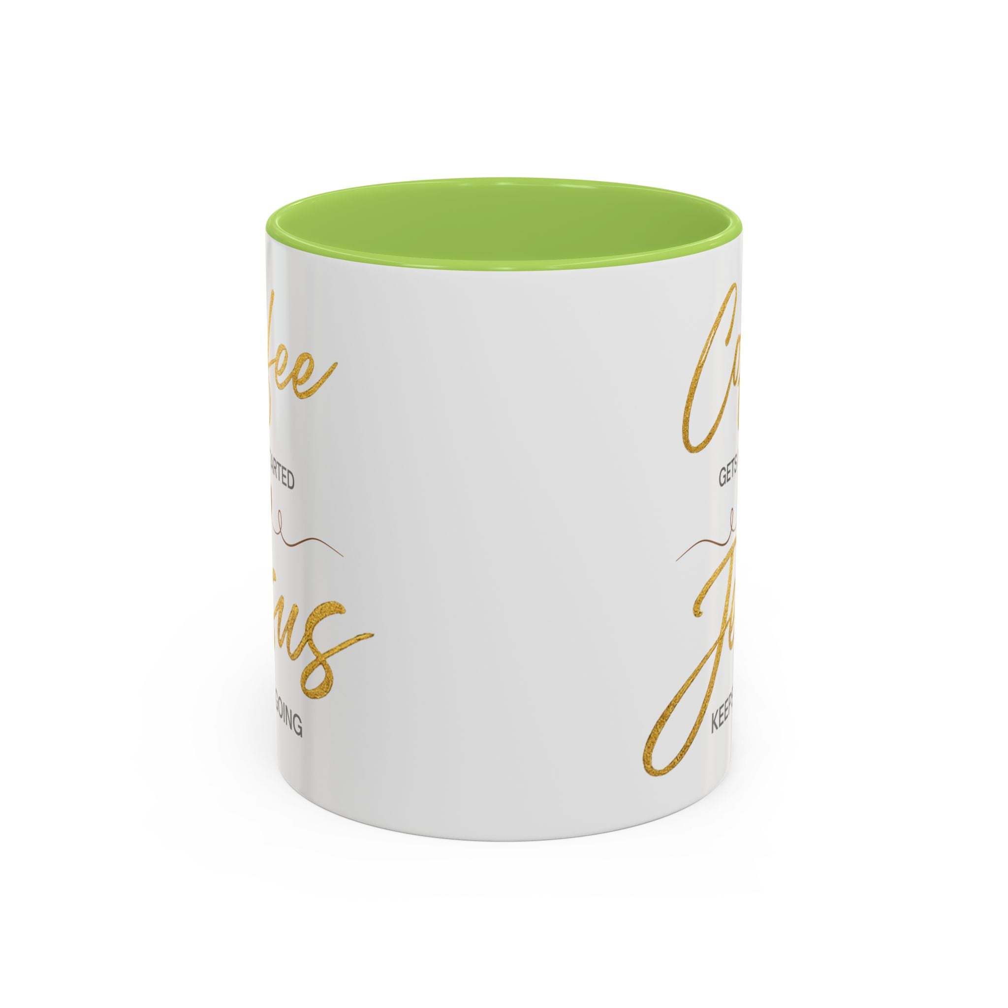 Jesus Keeps Me Going Mug