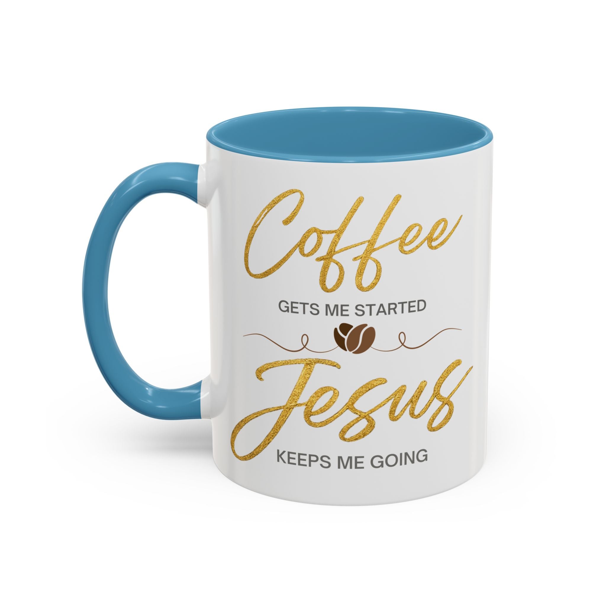 Jesus Keeps Me Going Mug