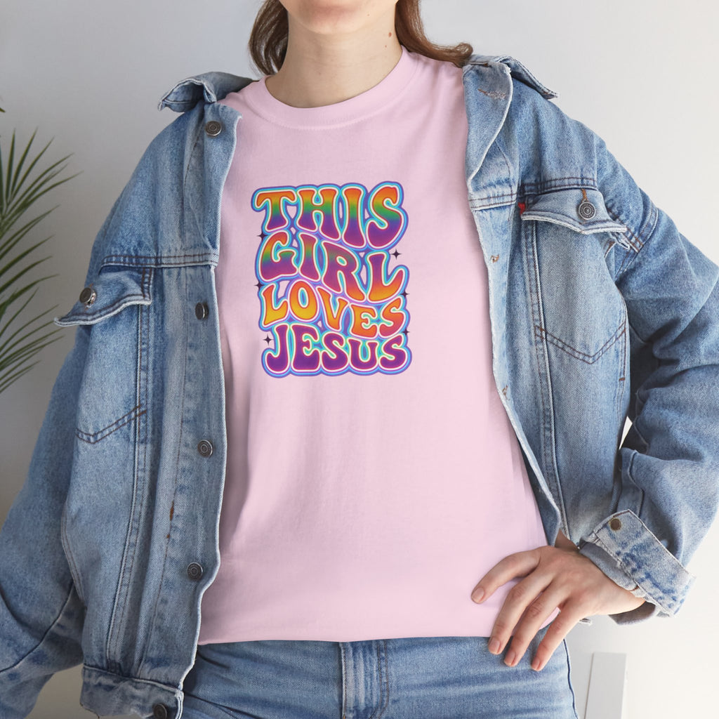 Trippy 'This Girl Loves Jesus' T-Shirt