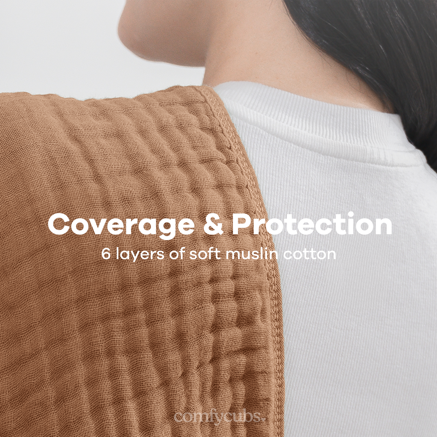 Baby Burp Cloths - 100% Muslin Cotton