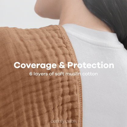 Baby Burp Cloths - 100% Muslin Cotton