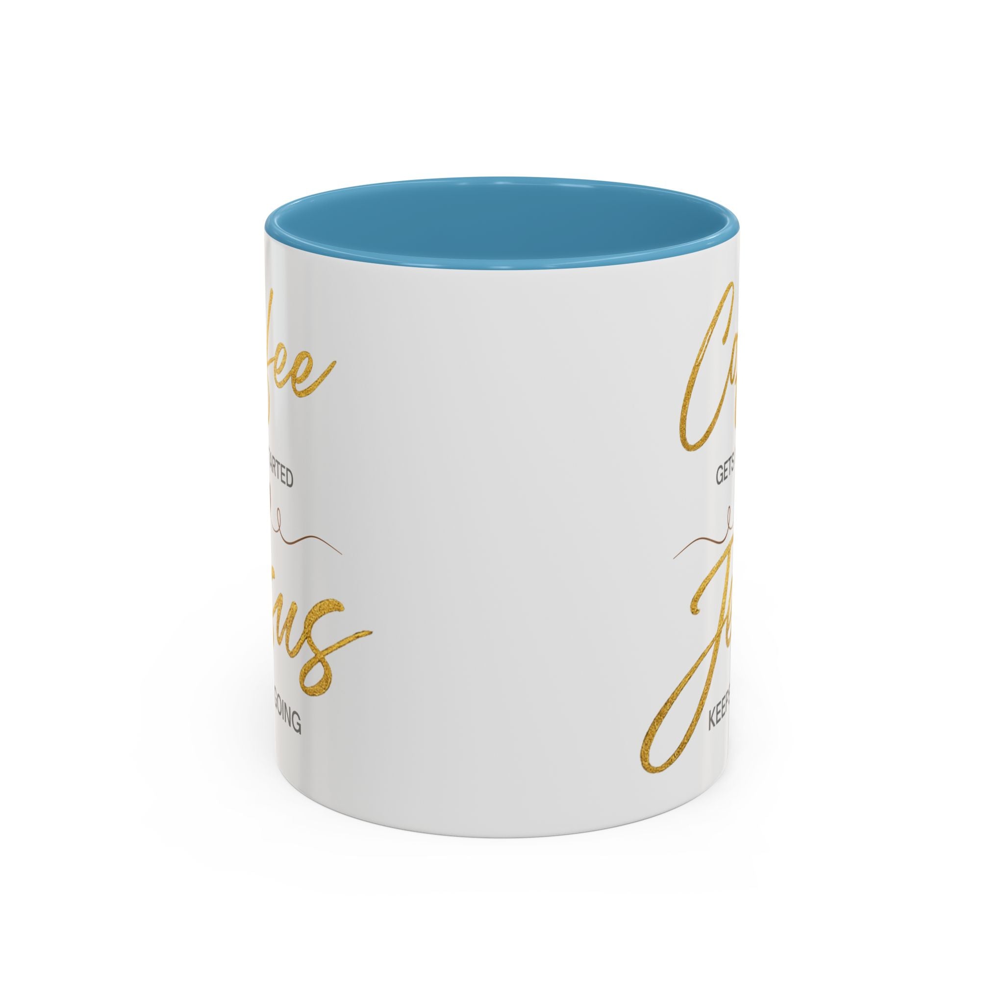 Jesus Keeps Me Going Mug