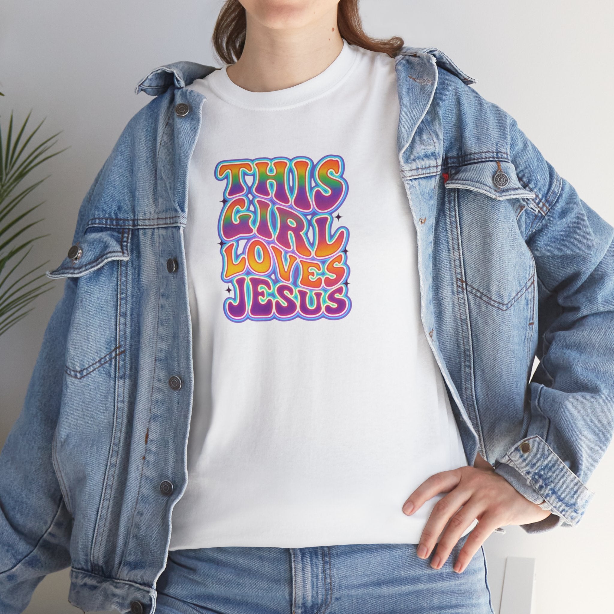 Trippy 'This Girl Loves Jesus' T-Shirt