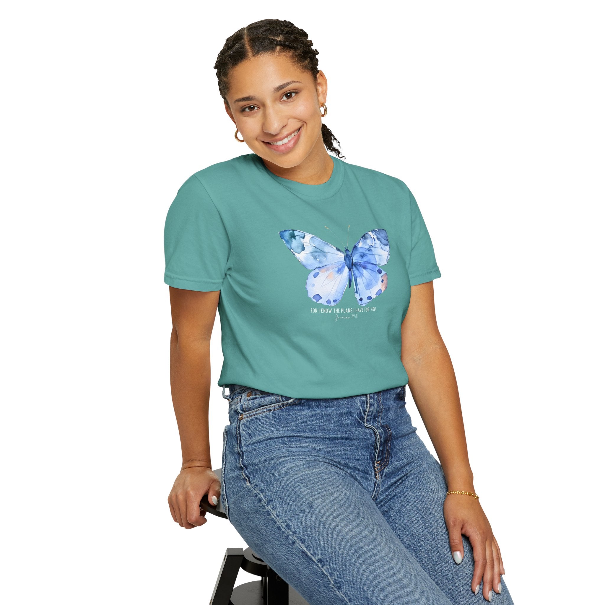 Jer. 29:11 - Butterfly Graphic T-Shirt