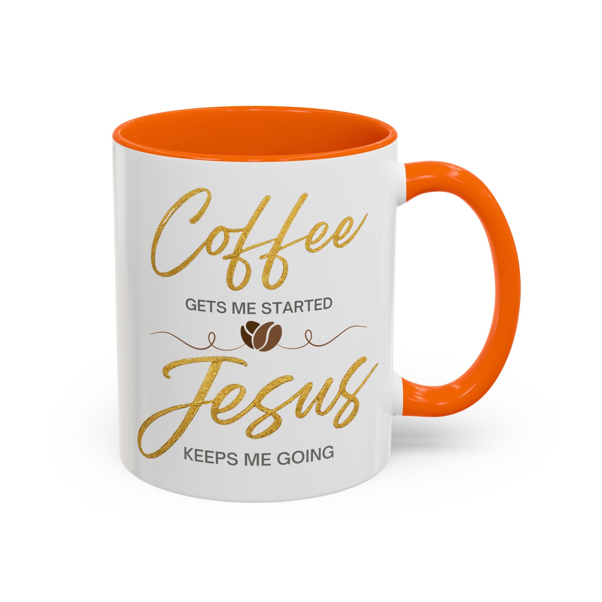Jesus Keeps Me Going Mug