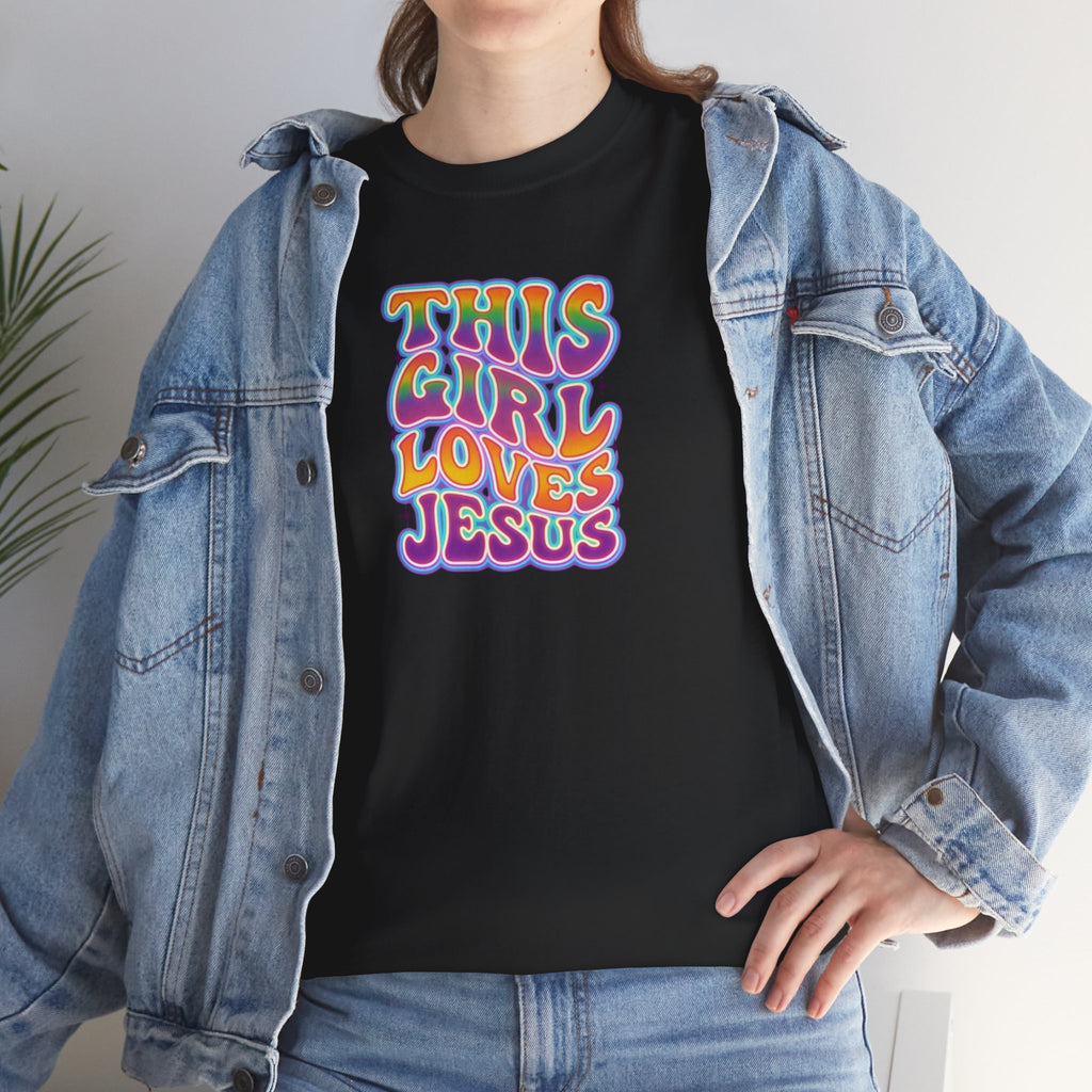 Trippy 'This Girl Loves Jesus' T-Shirt