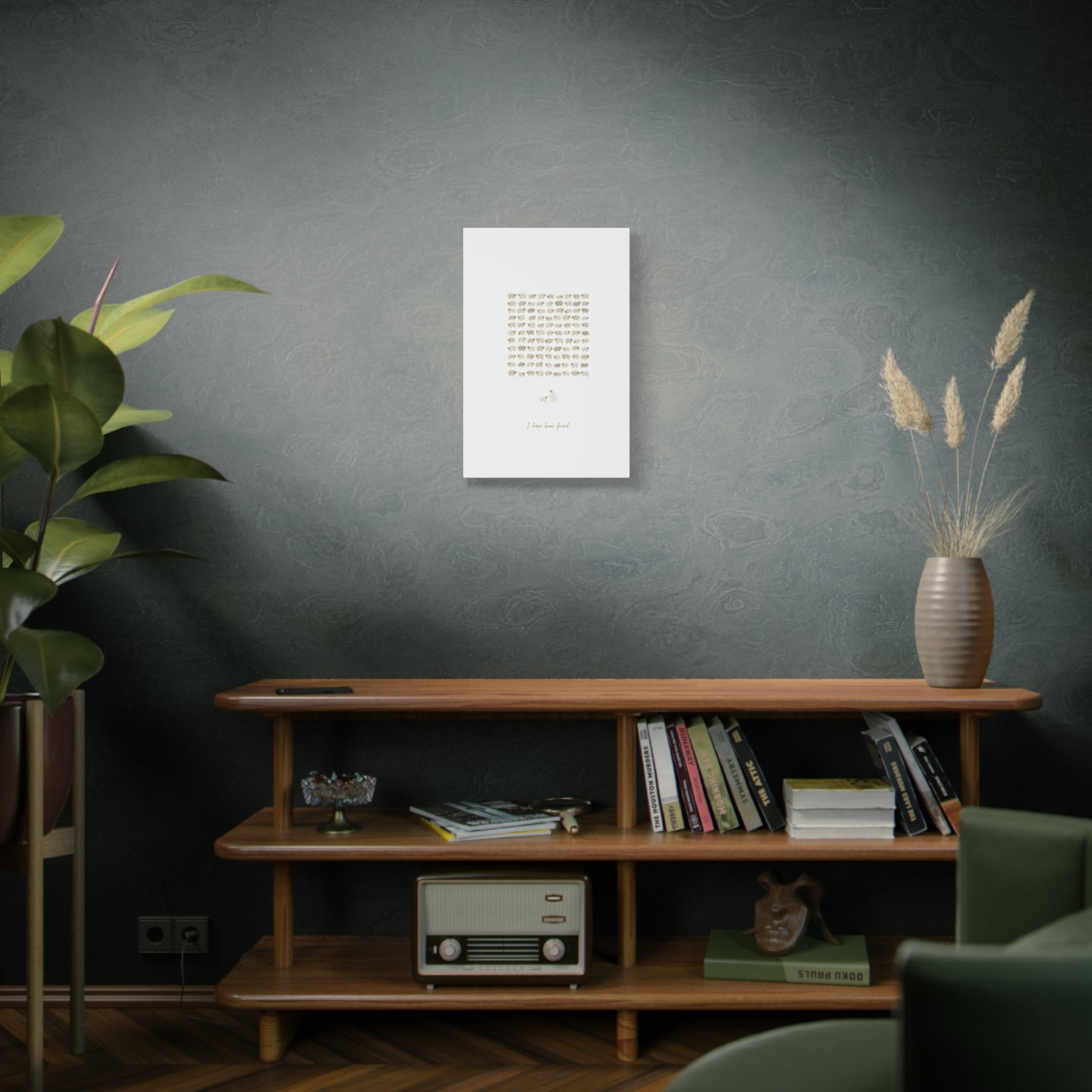 "I Have Been Found" Stretched Matte Canvas